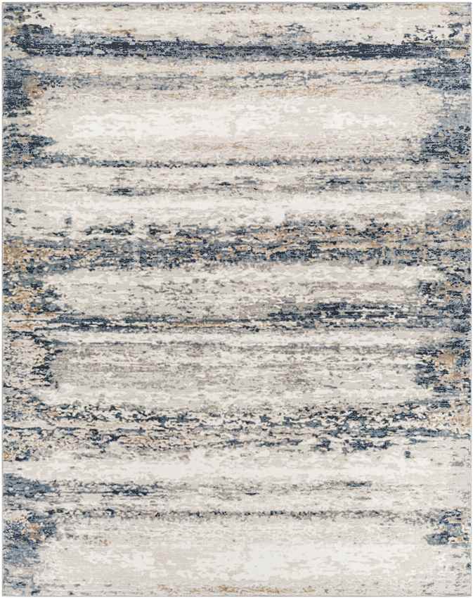 Gravity Modern Navy Area Rug