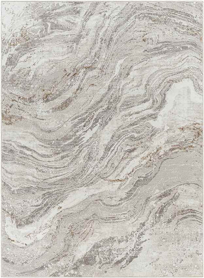 Earlton Modern Light Gray Area Rug