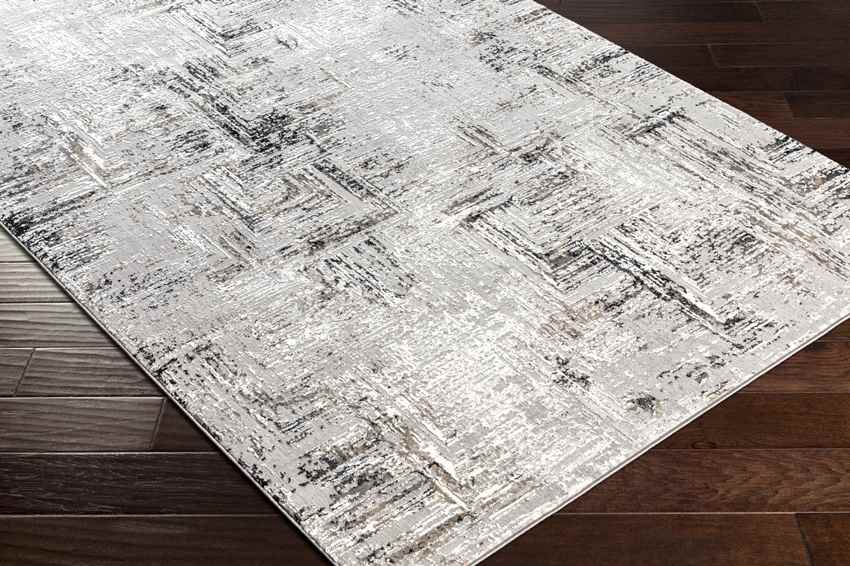 Grinnell Modern Gray Area Rug
