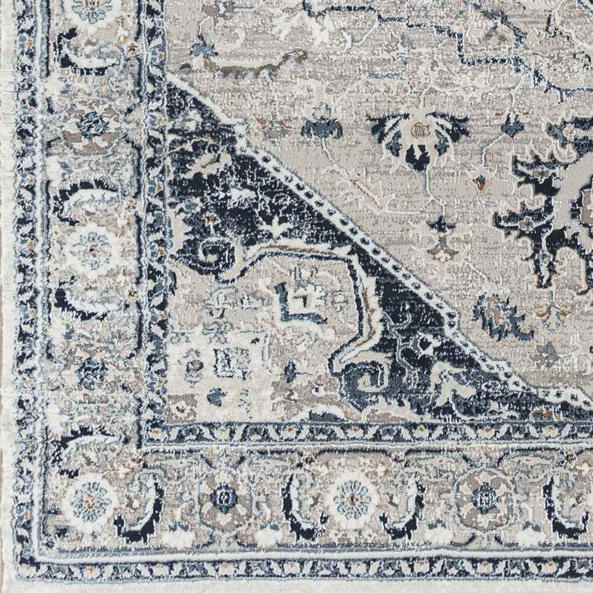 Griswold Traditional Navy Area Rug
