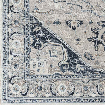 Griswold Traditional Navy Area Rug