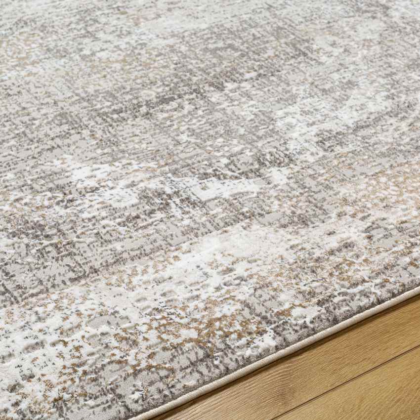 Grundy Center Traditional Taupe Area Rug
