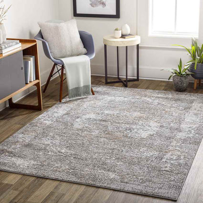 Grundy Center Traditional Gray Area Rug