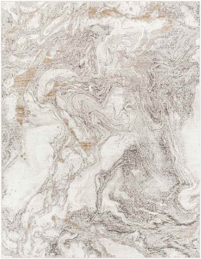 Gruver Modern Light Gray Area Rug