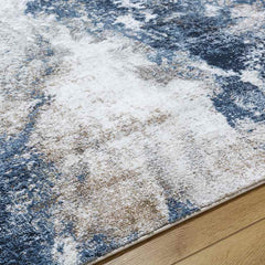 Guthrie Center Modern Navy Area Rug