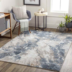 Guthrie Center Modern Navy Area Rug