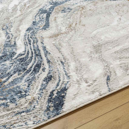 Guttenberg Modern Navy Area Rug