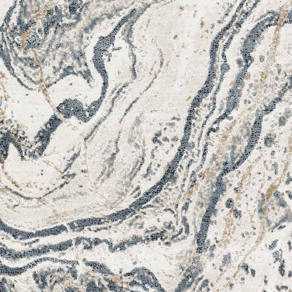 Guttenberg Modern Navy Area Rug