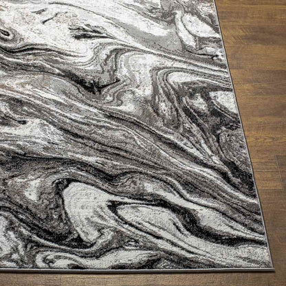 Halbur Modern Charcoal Area Rug