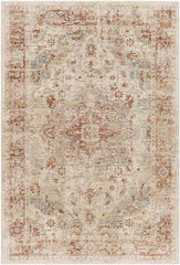 Harcourt Traditional Rust Area Rug