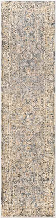 Harpers Ferry Traditional Denim Area Rug