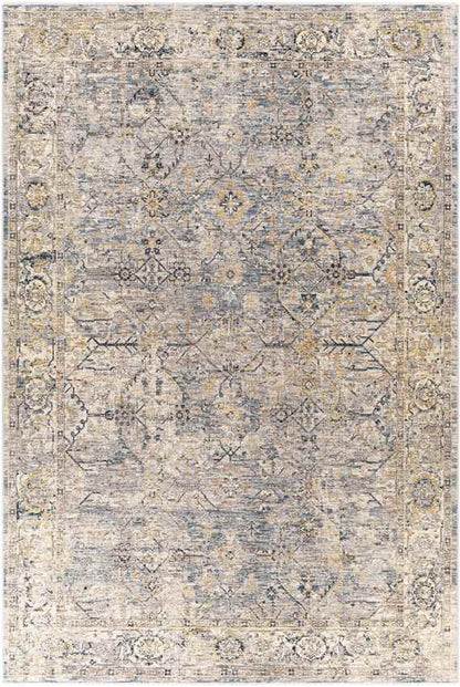 Harpers Ferry Traditional Denim Area Rug