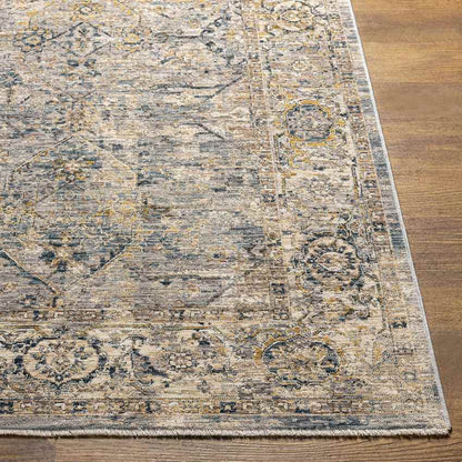 Harpers Ferry Traditional Denim Area Rug