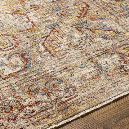 Hartley Traditional Rust Area Rug