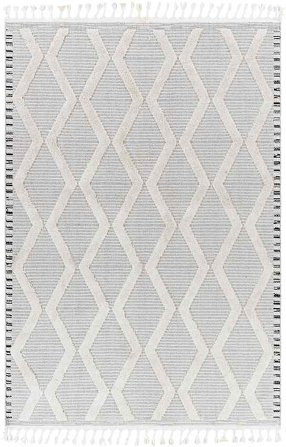 Ammochostos Global Gray Area Rug