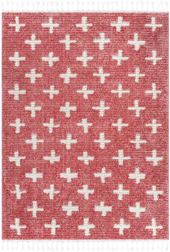 Koilani Global Bright Red Area Rug
