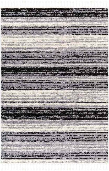 Vasilia Modern Charcoal Area Rug