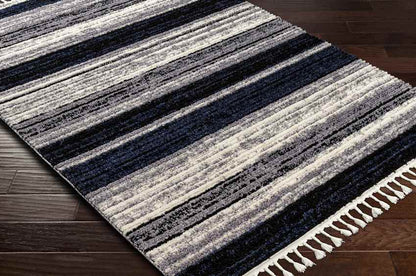 Vasilia Modern Black Area Rug