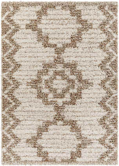 Hiawatha Global Beige Area Rug
