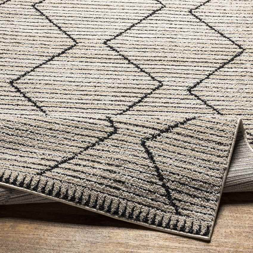 Koma Global Charcoal Area Rug