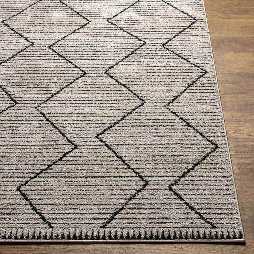 Koma Global Charcoal Area Rug