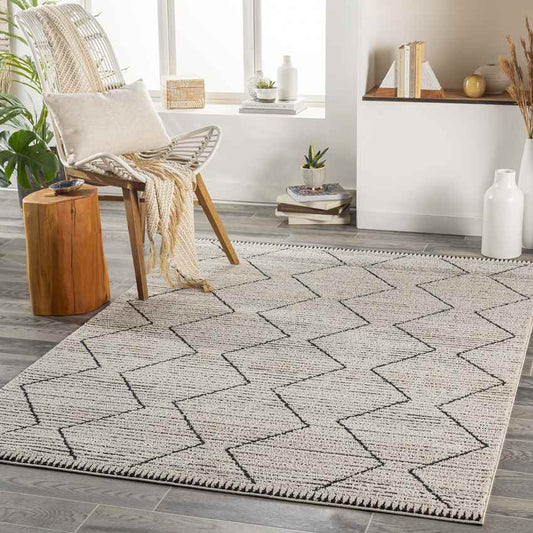 Koma Global Charcoal Area Rug
