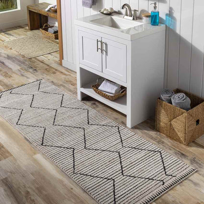 Koma Global Charcoal Area Rug