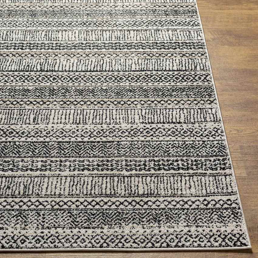 Buffavento Global Black Area Rug