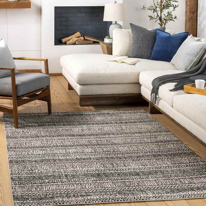 Buffavento Global Black Area Rug