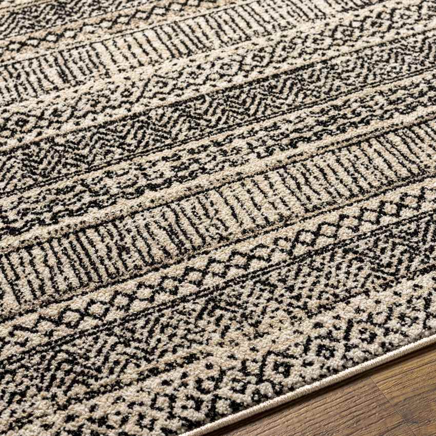 Buffavento Global Black Area Rug