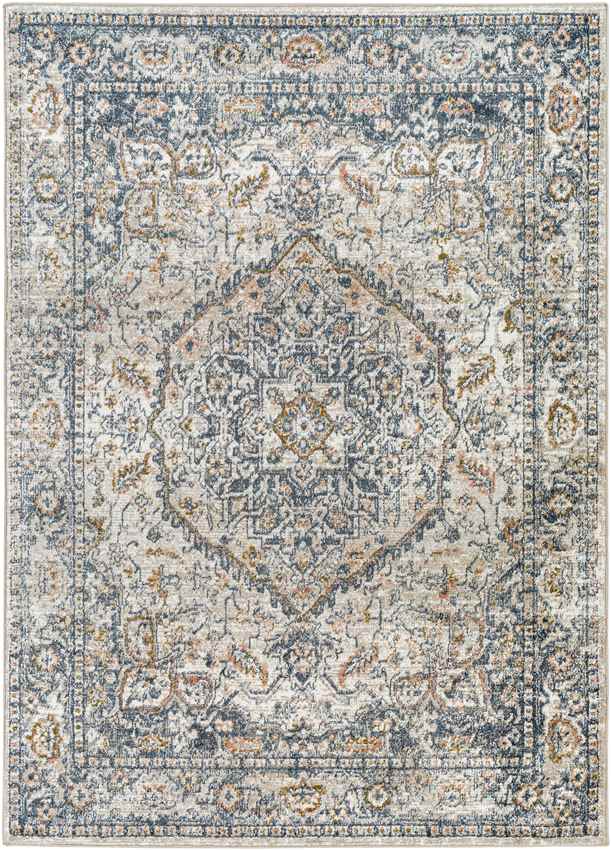 Lake Mills Traditional Ivory Area Rug