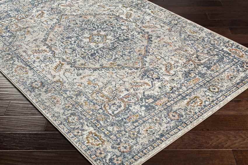 Lake Mills Traditional Ivory Area Rug
