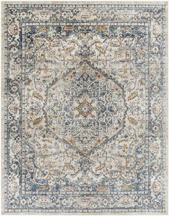 Lake Mills Traditional Ivory Area Rug