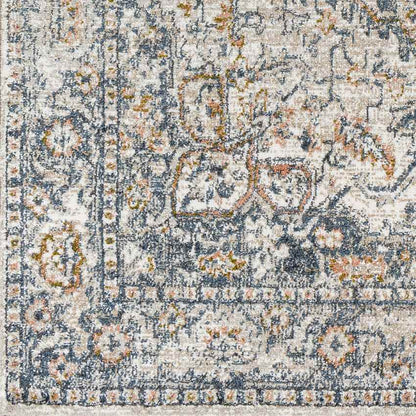 Lake Mills Traditional Ivory Area Rug