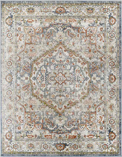 Lake Mills Traditional Cream Area Rug