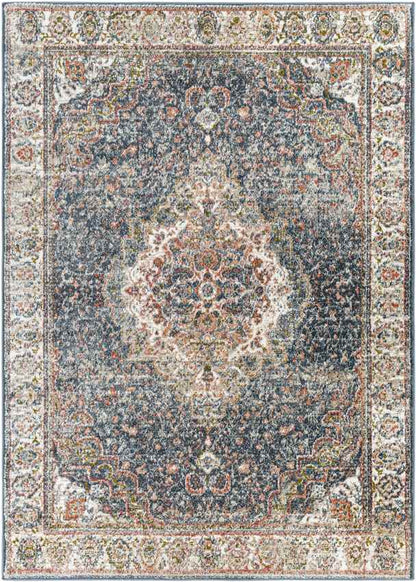 Lake Park Traditional Dark Green Area Rug