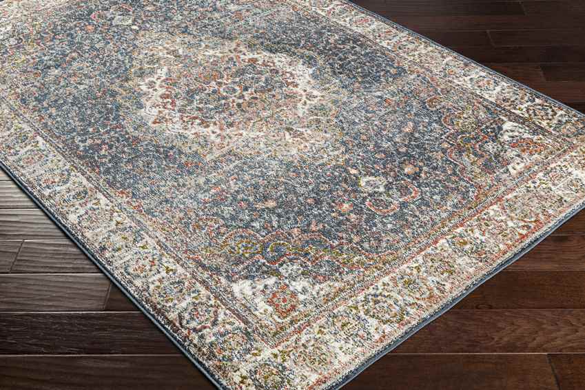 Lake Park Traditional Dark Green Area Rug