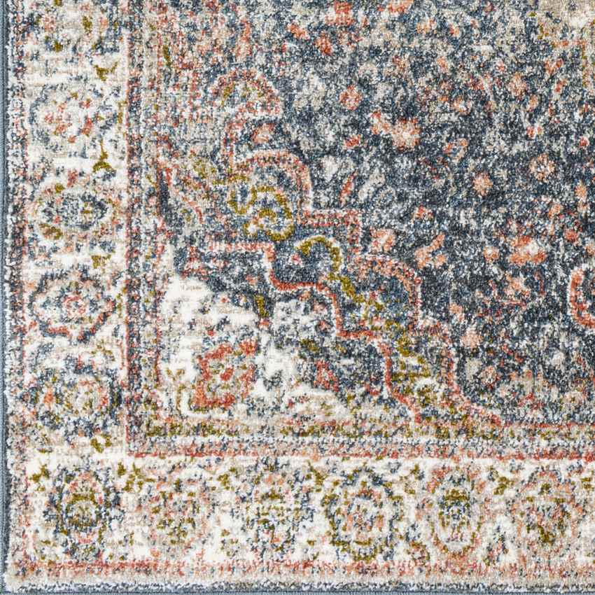 Lake Park Traditional Dark Green Area Rug