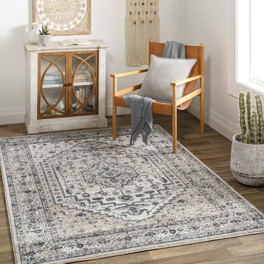 Lakota Traditional Ivory Area Rug