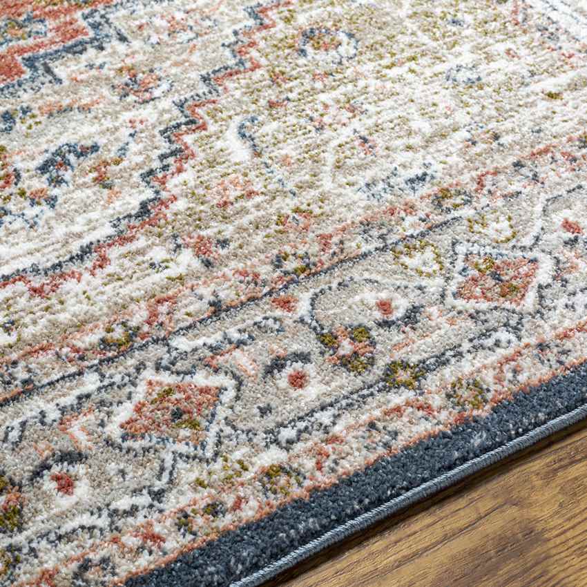 Lakota Traditional Burnt Orange Area Rug