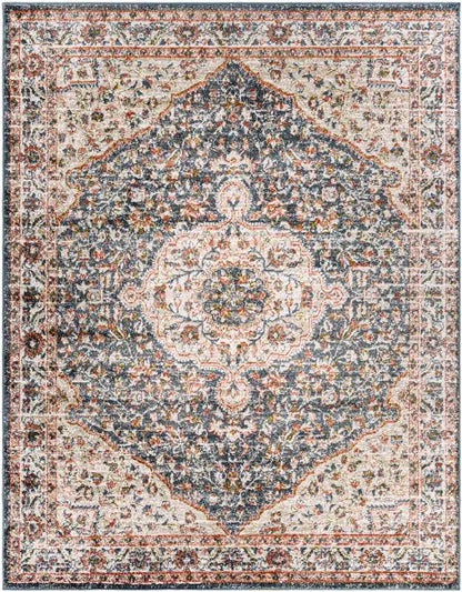 Lanesboro Traditional Dark Green Area Rug