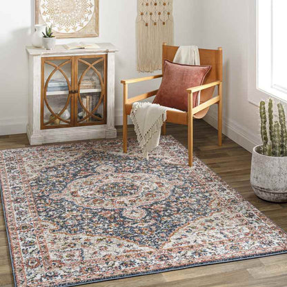 Lanesboro Traditional Dark Green Area Rug