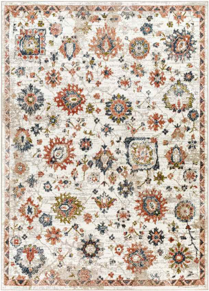 Larchwood Traditional Ivory Area Rug