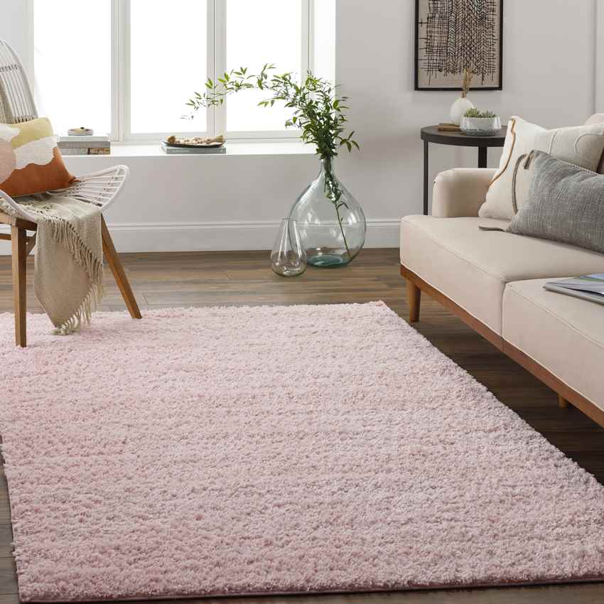 Vere Modern Pink Area Rug