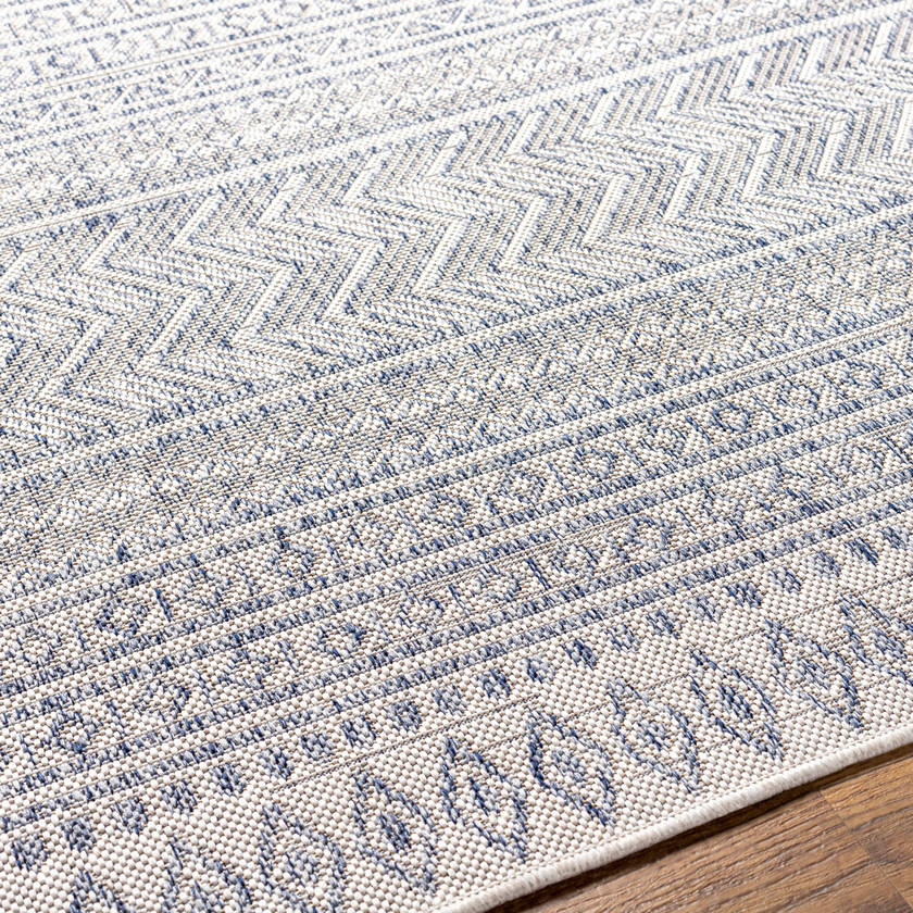 Antibes Global Navy Area Rug