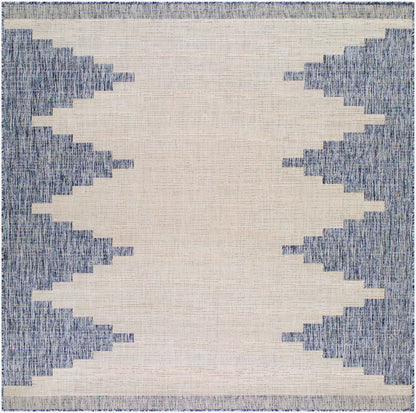 Wolfheze Global Denim Area Rug