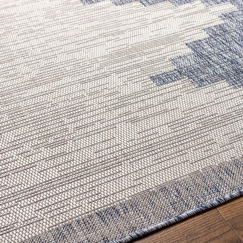 Wolfheze Global Denim Area Rug
