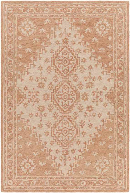 Iakovo Traditional Rust Area Rug