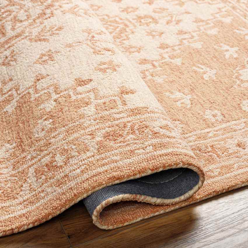 Iakovo Traditional Rust Area Rug