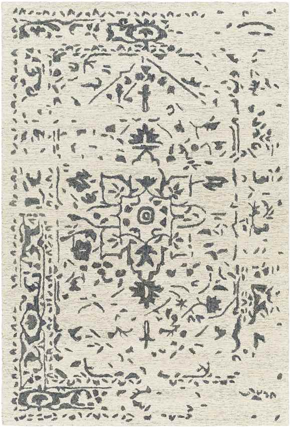 Polis Traditional Beige Area Rug